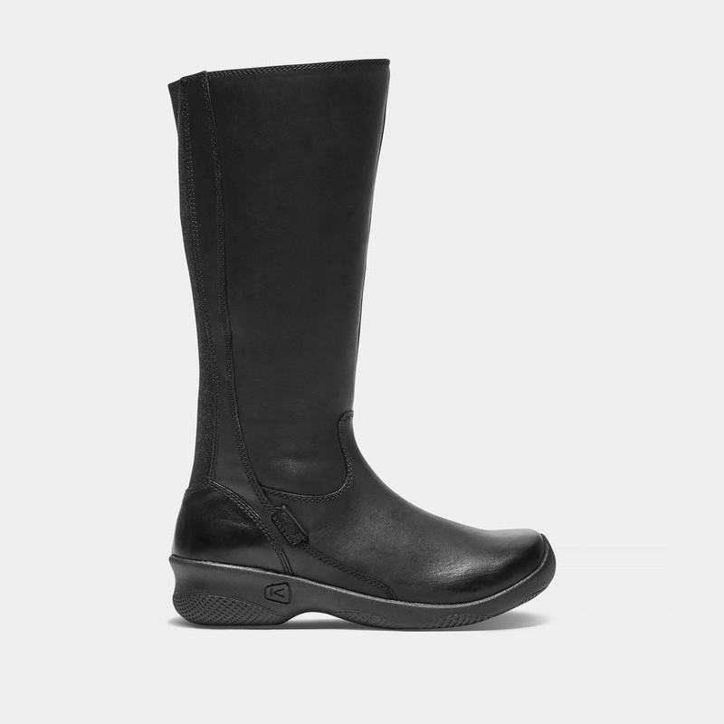 Keen Bern Baby Bern II Tall Womens Boots Black NZ Sale (6394-YKUJL)